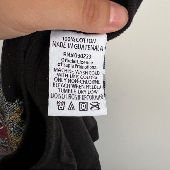 Hard Rock Cafe x Pacsun Memphis Black Graphic T-Shirt -Men's Size Large - Picture 6 of 6